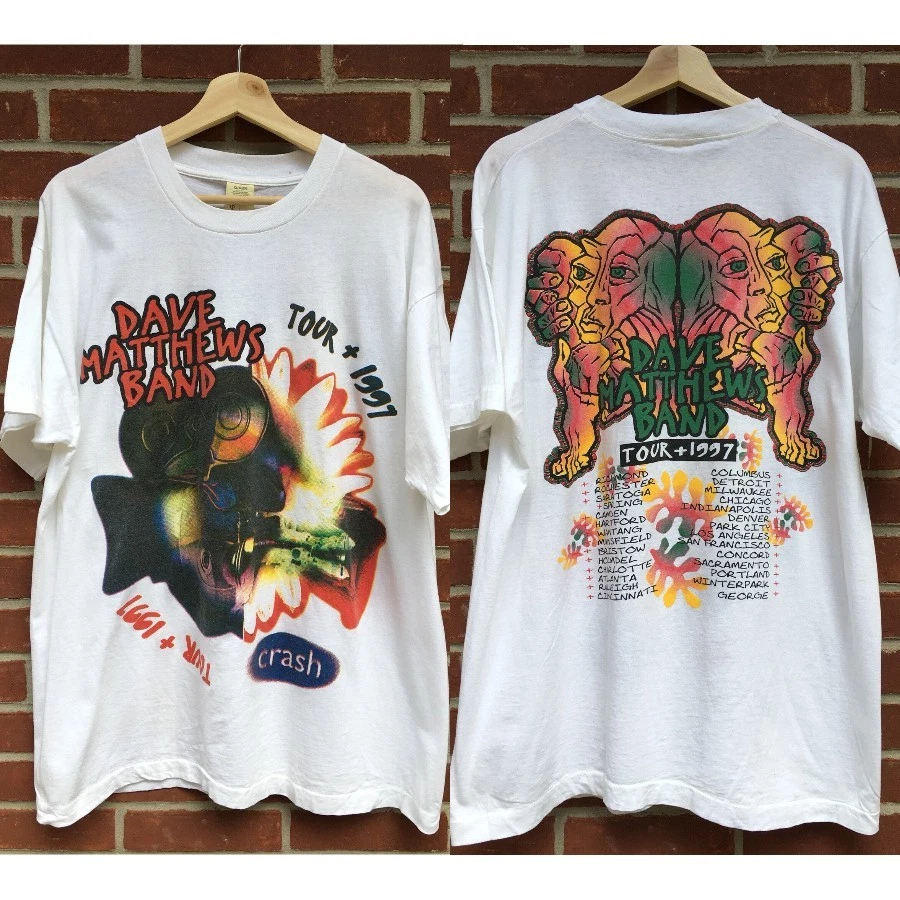 Vintage 1997 Dave Matthews Band Tour T-Shirt