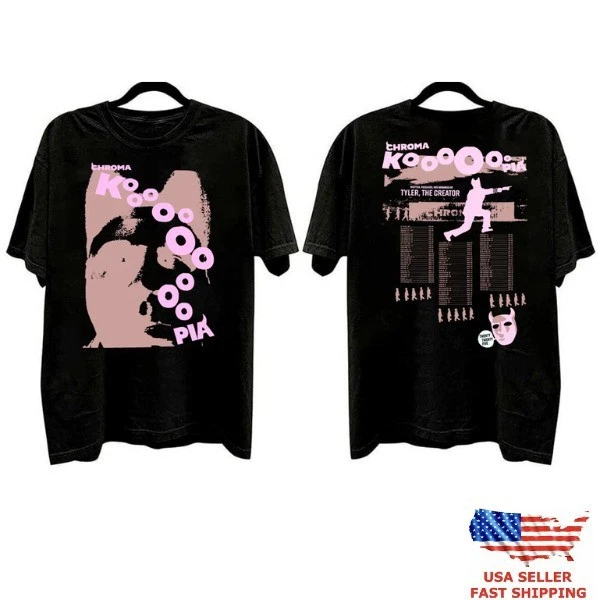 New Apparel Chromakopia Tyler The Creator Tour Merch 2025 Shirt