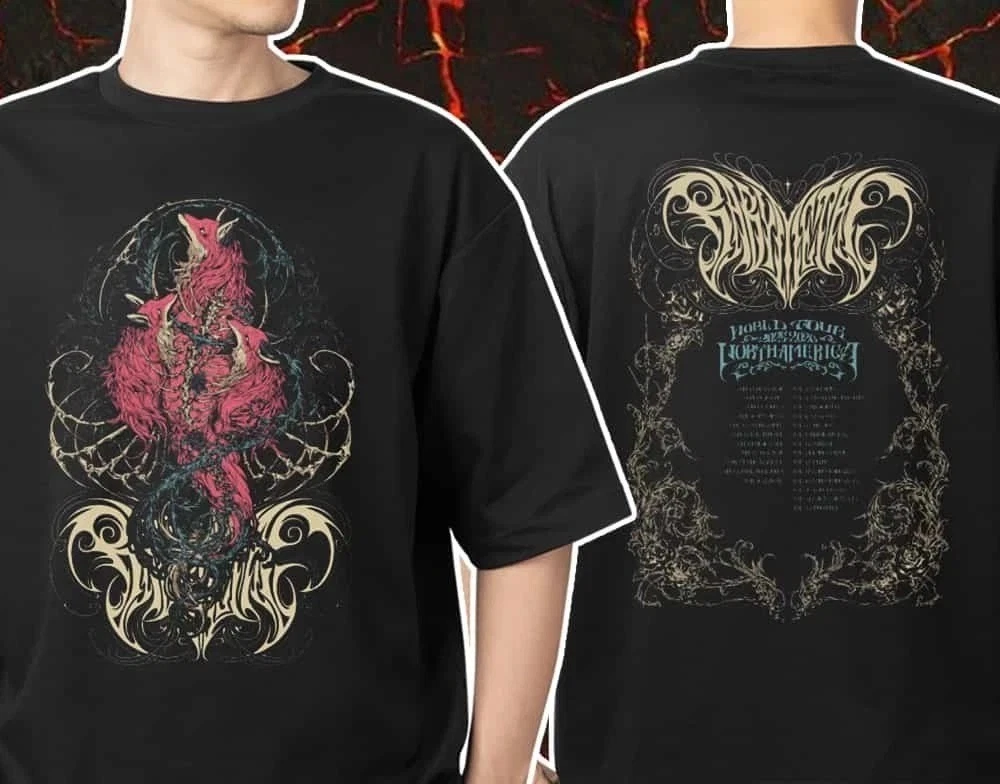 Babymetal World Tour 2025-2026 North American Tour Dates T-Shirt