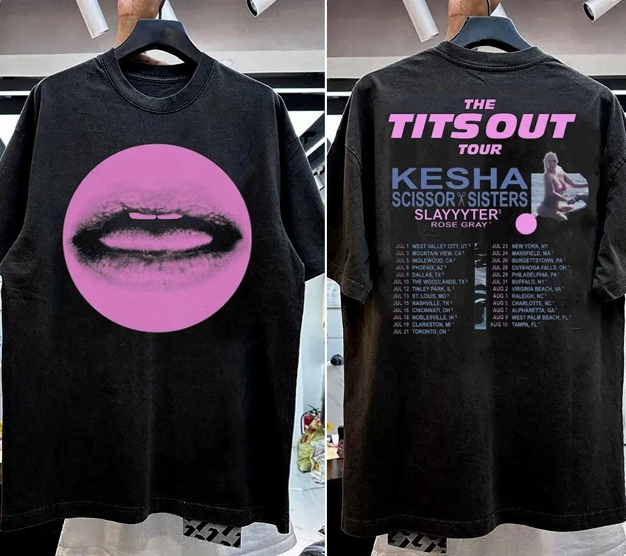 Kesha The Tits Out Tour 2025 Shirt