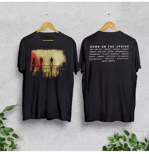 Vintage 1996 Soundgarden Down On The Upside Tour Dates T-Shirt