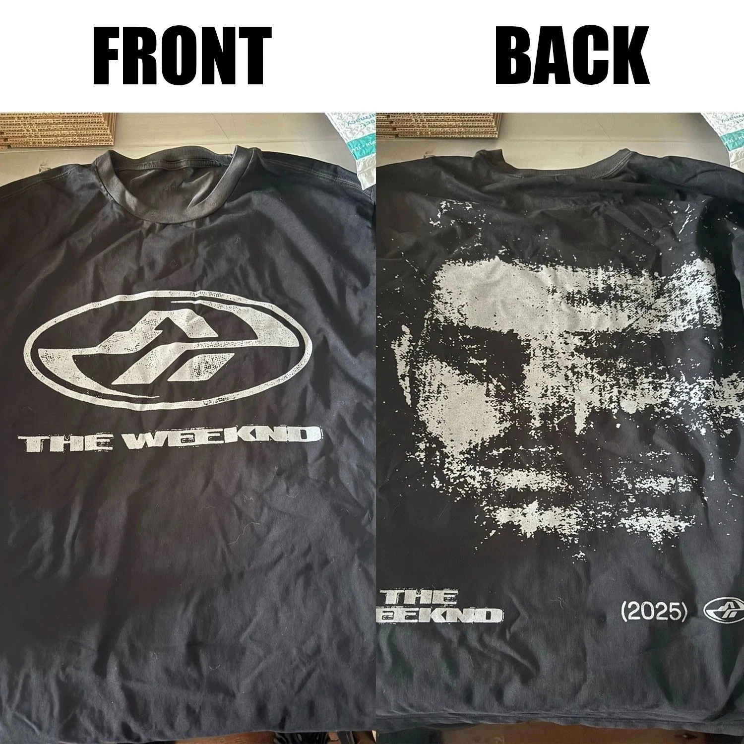 The Weeknd 2025 Tour Unisex Shirt All Size Reprint