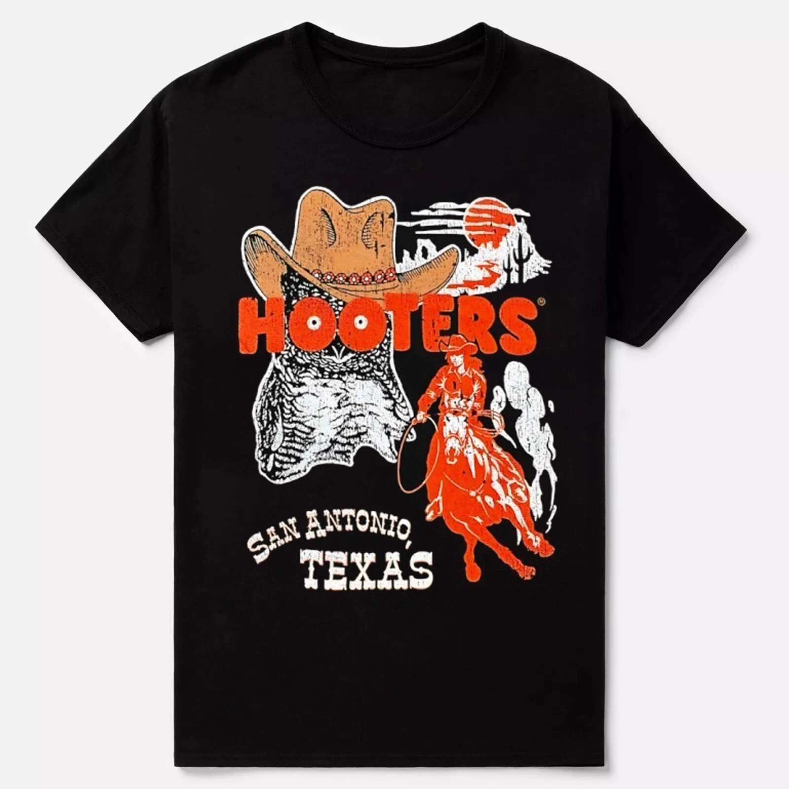 Hooters Cowboy Retro Shirt 