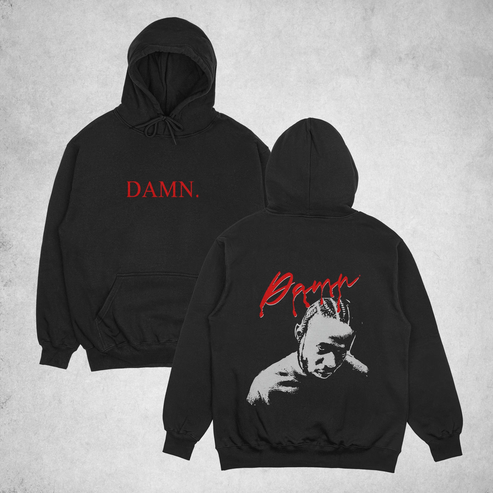 Kendrick Lamar Damn Album Merch Hoodie
