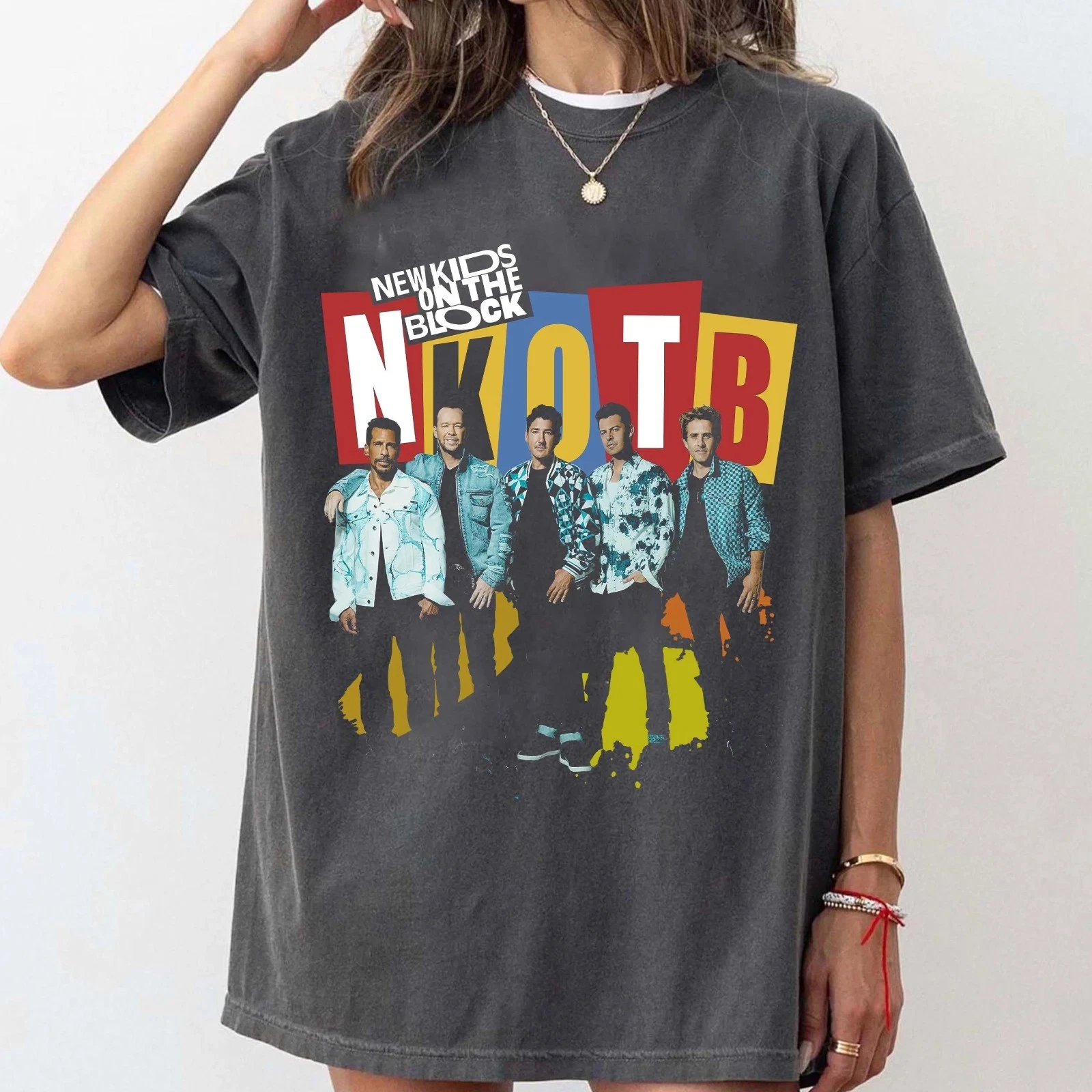 Nkotb Vintage Shirt, New Kids On The Block T-Shirt