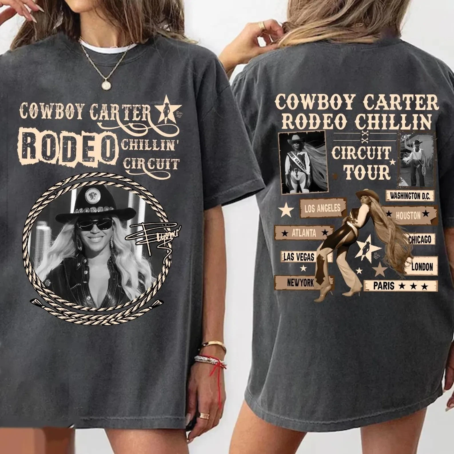 Beyonc Rodeo Chitlin Circuit Tour 2025 Merch, Cowboy Carter Beyonc T-Shirt