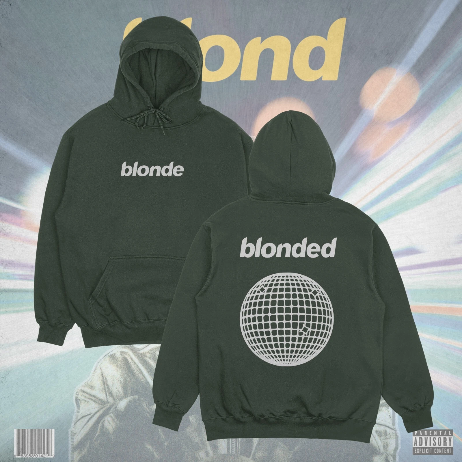 Frank Ocean Blonde Hoodie, Blonded Hoodie, Frank Ocean Merch, Unisex Hoodie