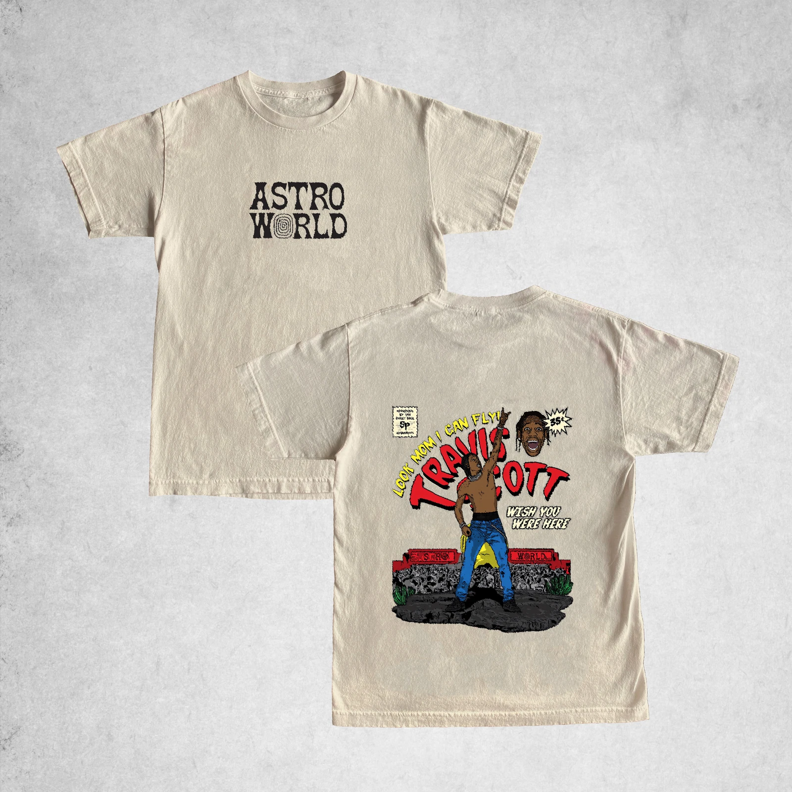 Travis Scott Astroworld Two Sided Shirt