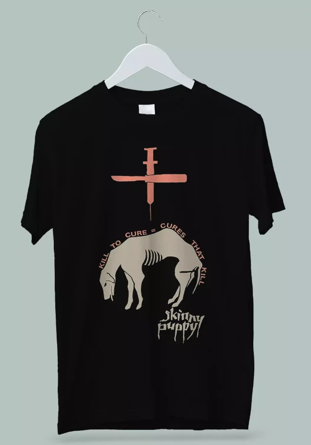Skinny Puppy Canadian Industrial Music Group Kill To Cur T-Shirt