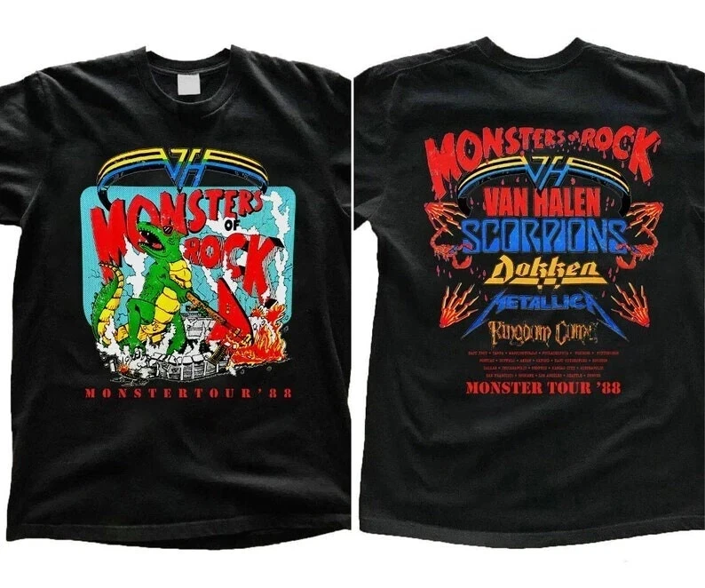 1988 Monsters Of Rock Tour Shirt