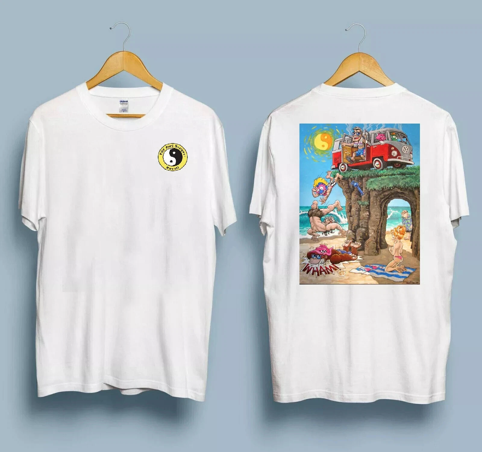 T&C Surf Challenge Retro 80S Designs Shirt