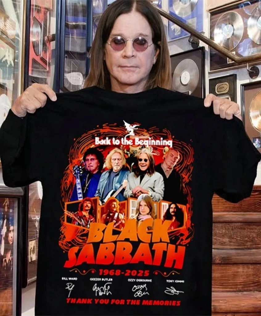 Black Sabbath Anniversary Back To The Beginning 2025 Shirt