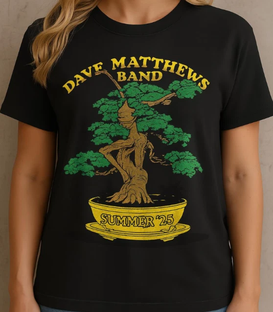 Matthews Band Summer 2025 Tour Bonsai Tree Shirt