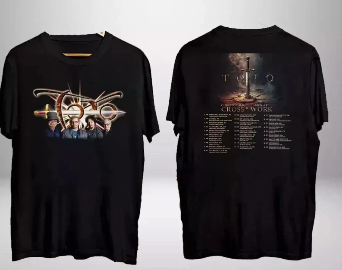 Toto Band World Tour 2025 T-Shirt