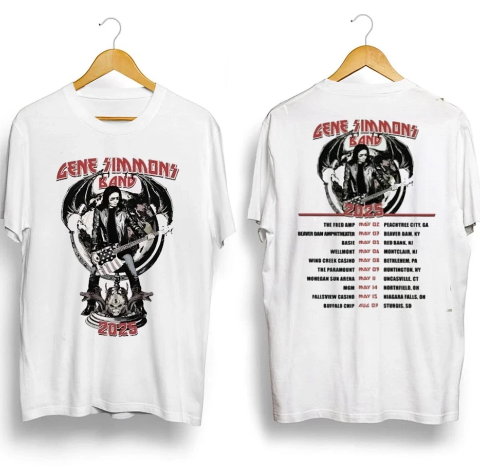 Gene Simmons Band 2025 Tour T-Shirt