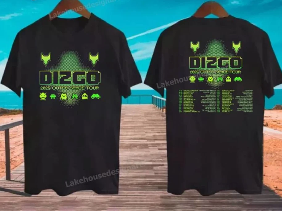 The Dizgo Outer Space Tour 2025 T-Shirt