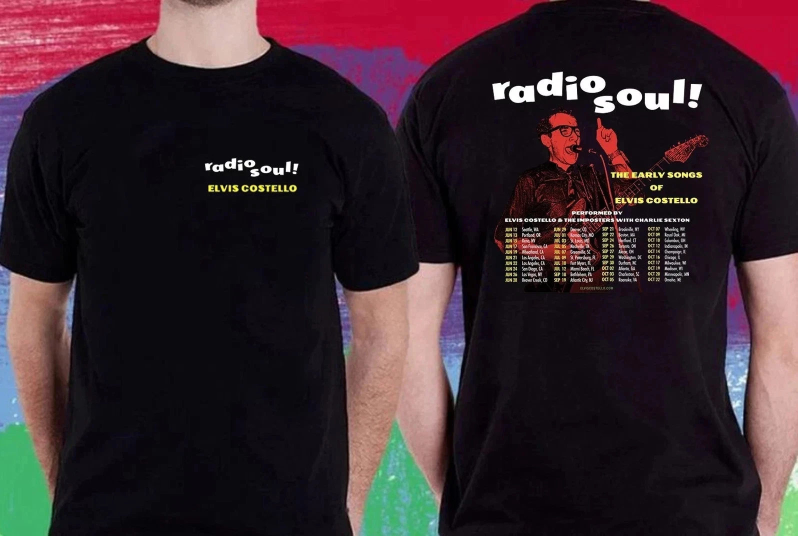 Radio Soul The Early Songs Of Elvis Costello 2025 T-Shirt