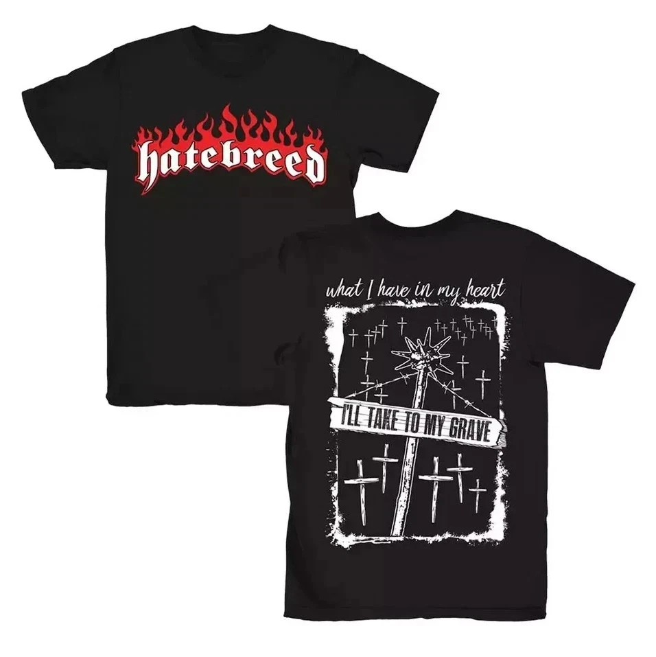 Hatebreed Band Short Sleeve Twoside Black T-Shirt
