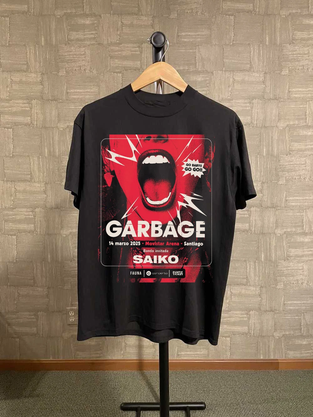 Garbage Tour 2025 Poster Gift For Fans T-Shirt