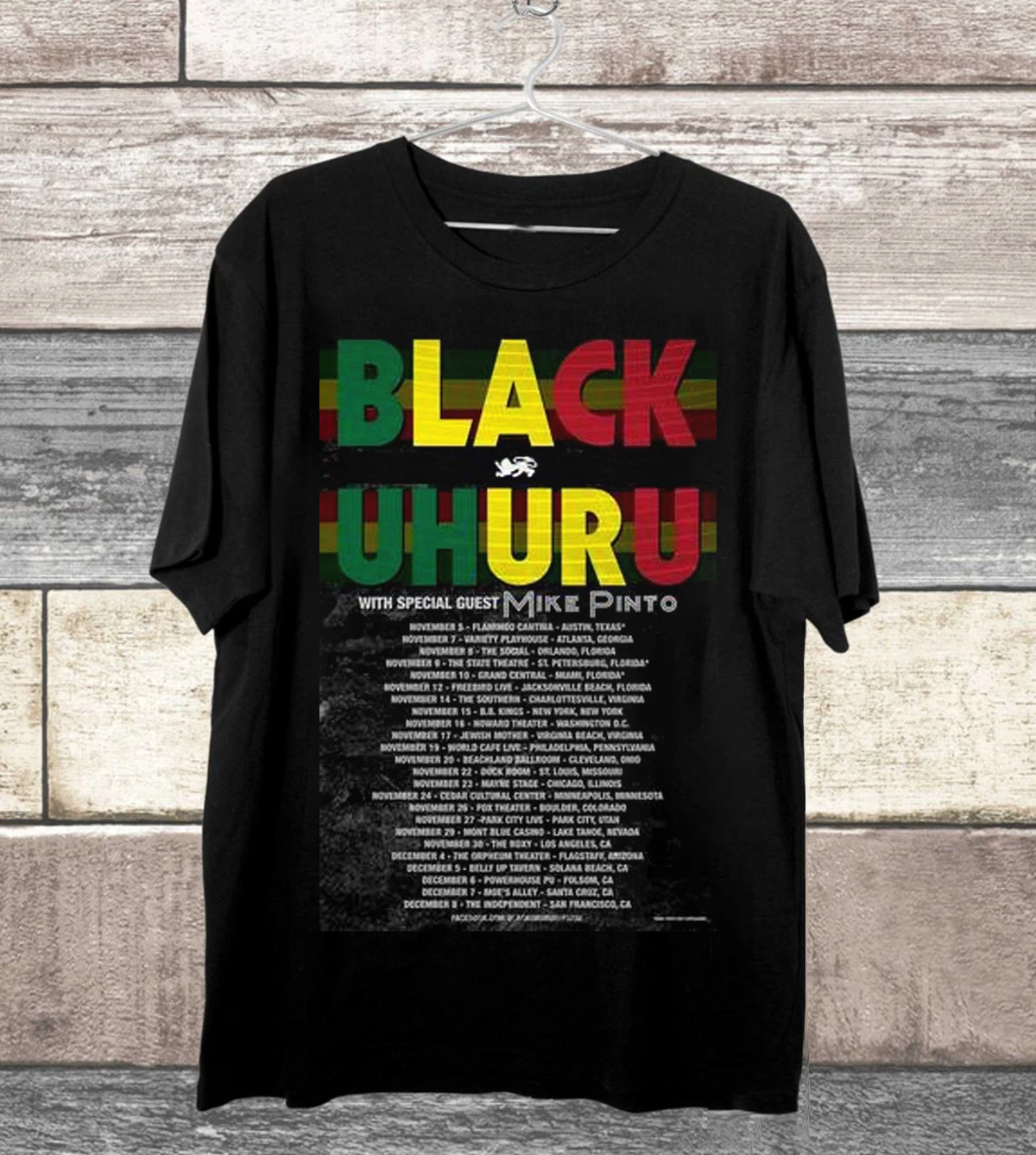 Black Uhuru Tour 2025 Gift For Fan T-Shirt