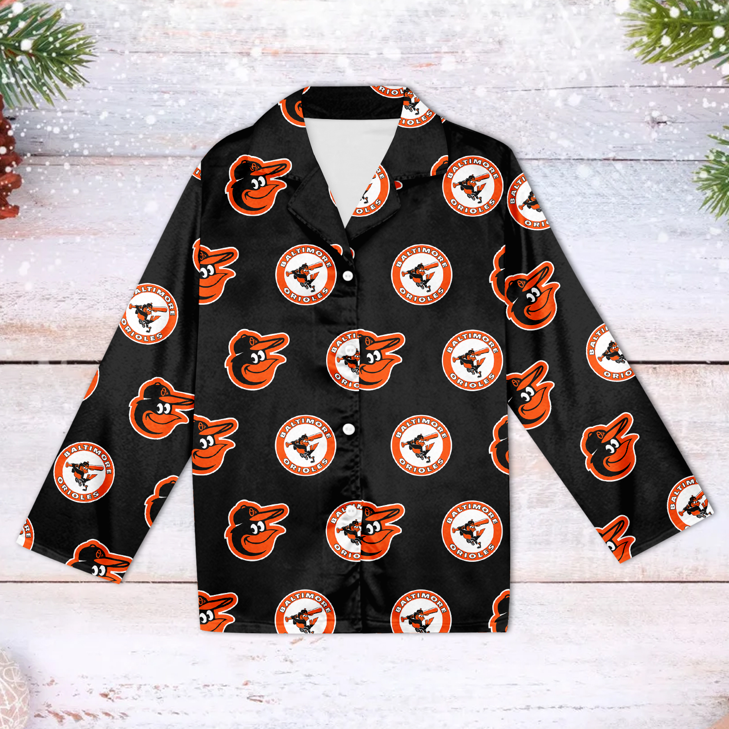 Baltimore Orioles Family Matching Pajama Set 