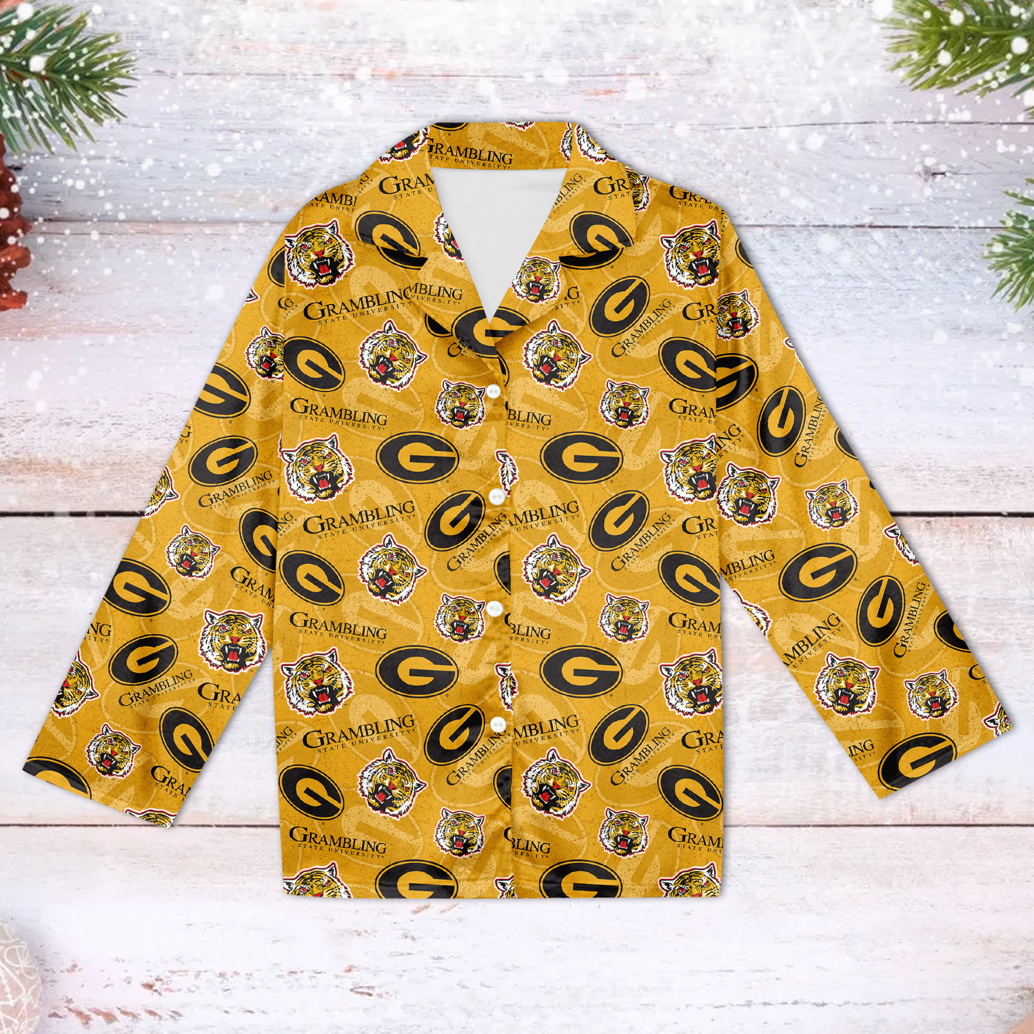 Grambling State University Family Matching Pajama Set 