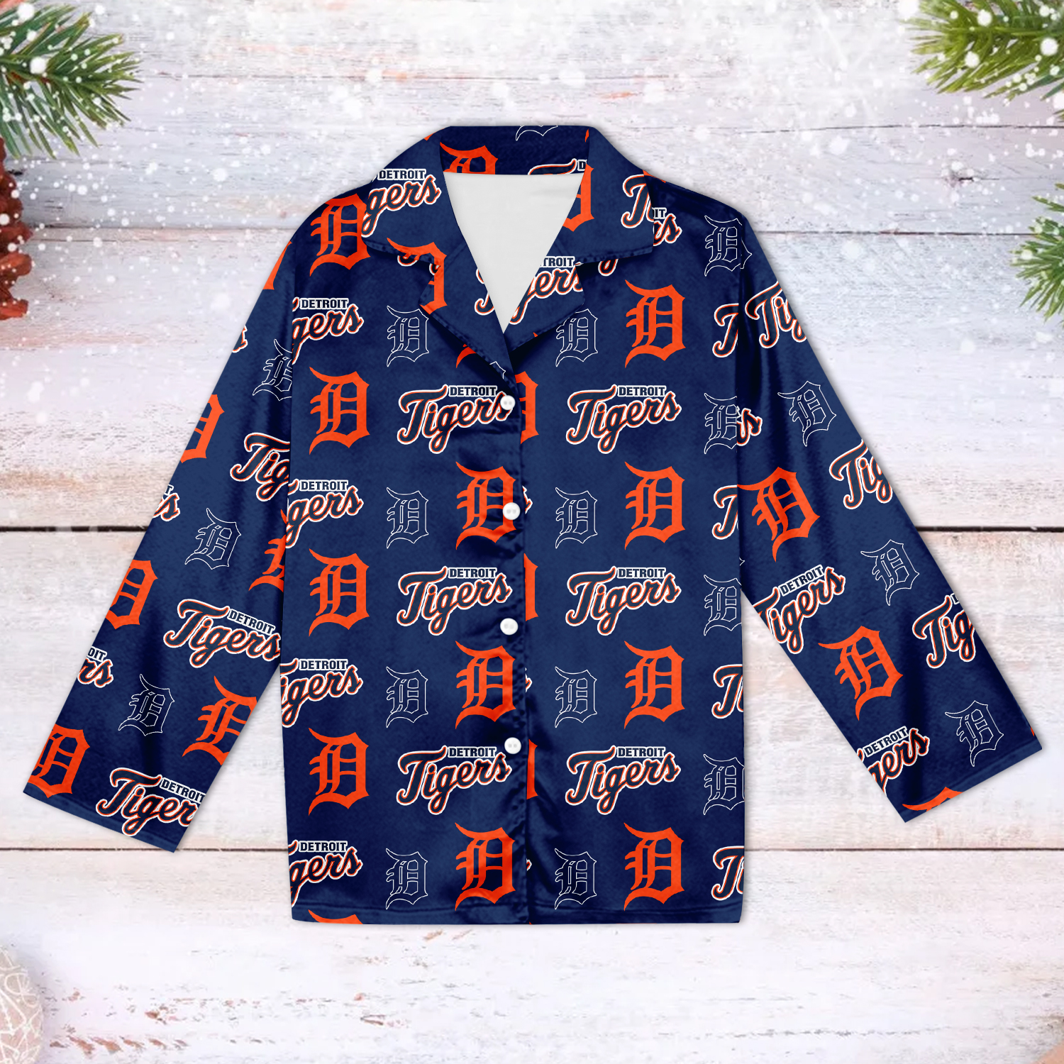Detroit Tigers Family Matching Pajama Set 