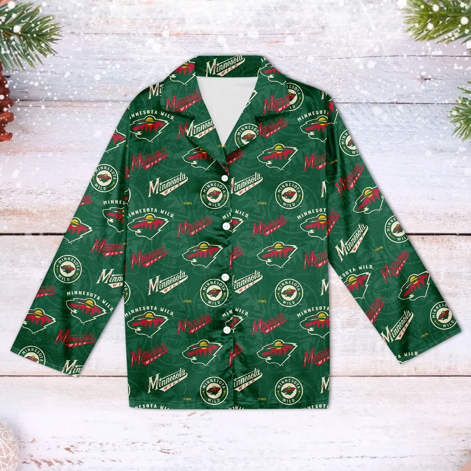 Minnesota Wild Family Matching Pajama Set 