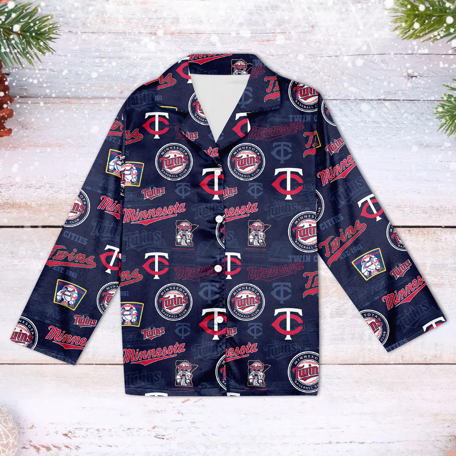Minnesota Twins Family Matching Pajama Set 