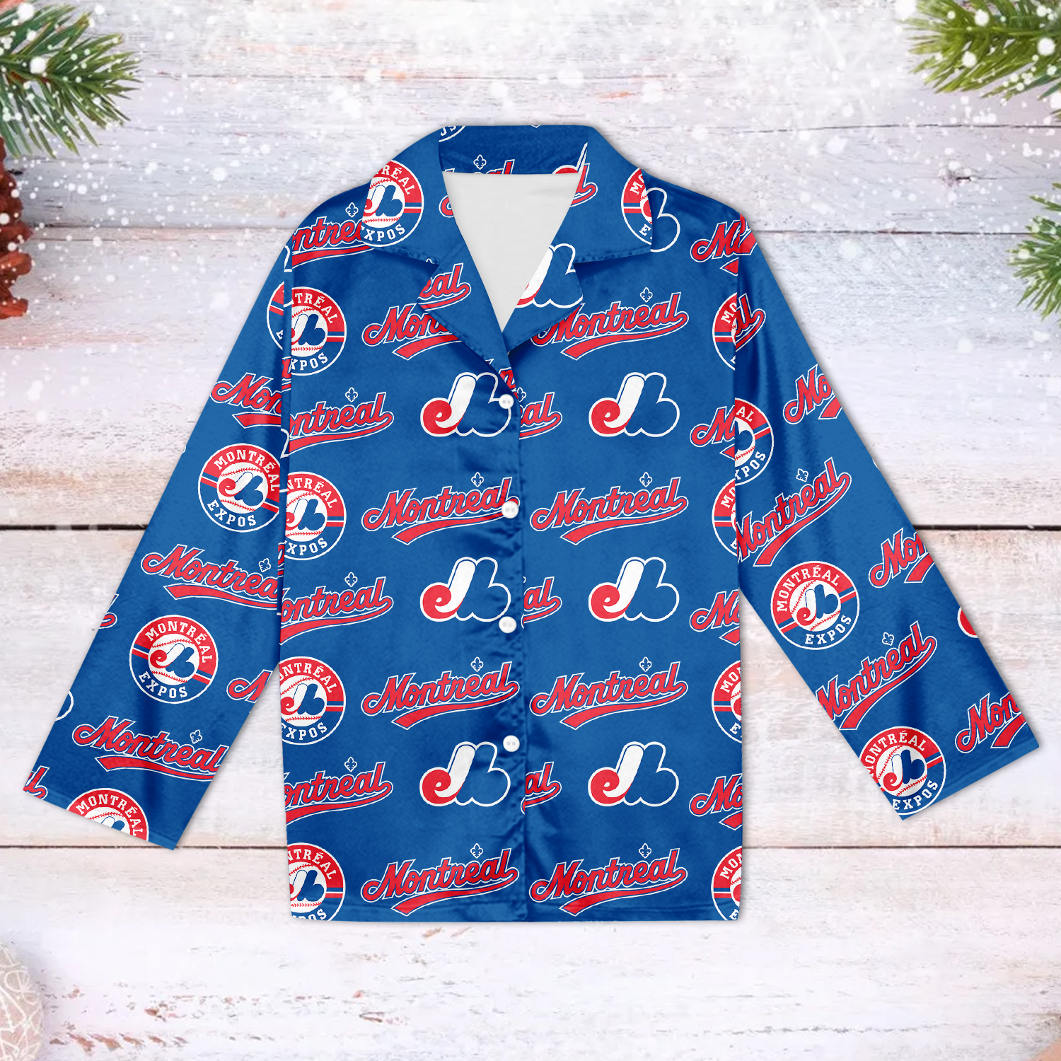 Montreal Expos Family Matching Pajama Set 