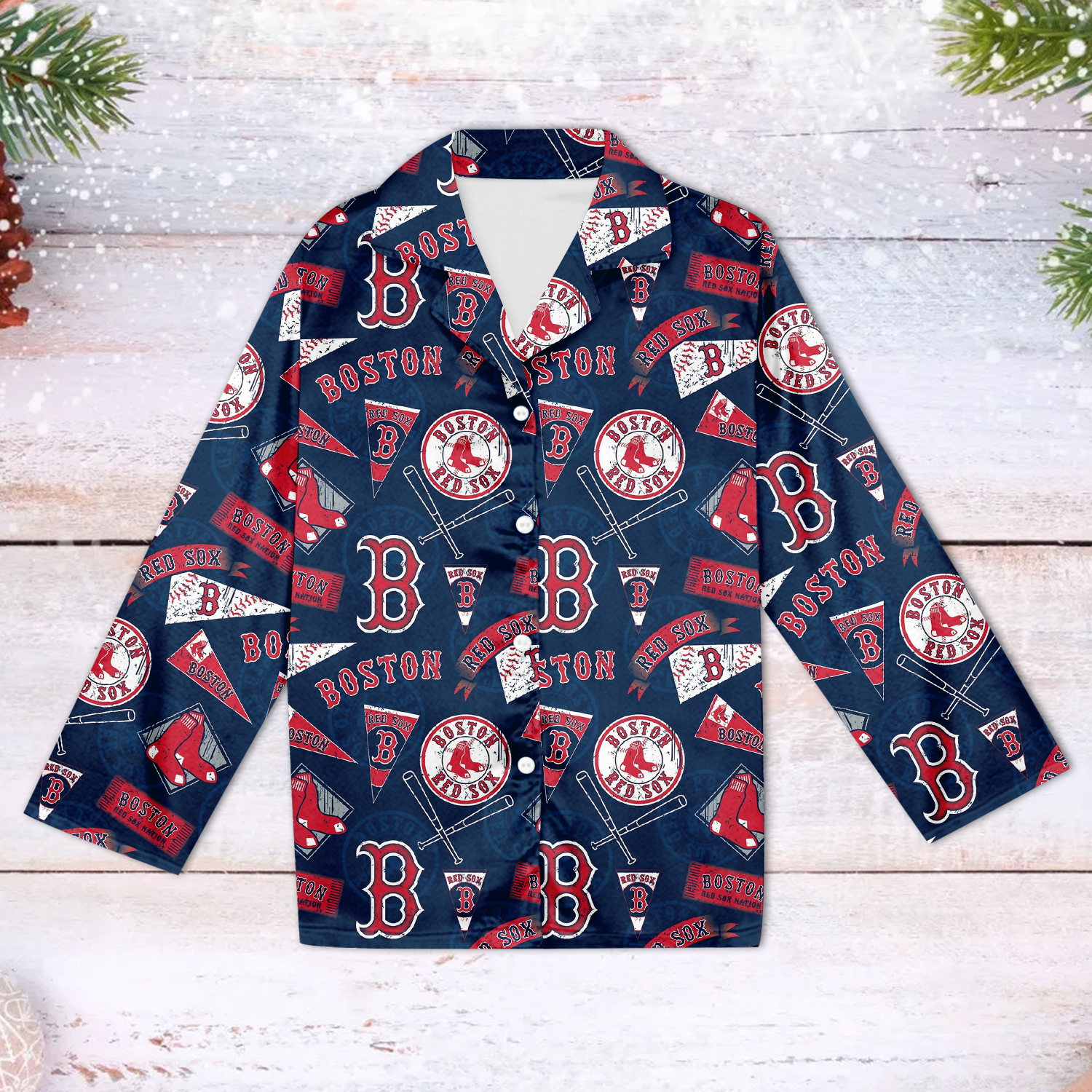 Boston Red Sox Family Matching Pajama Set 