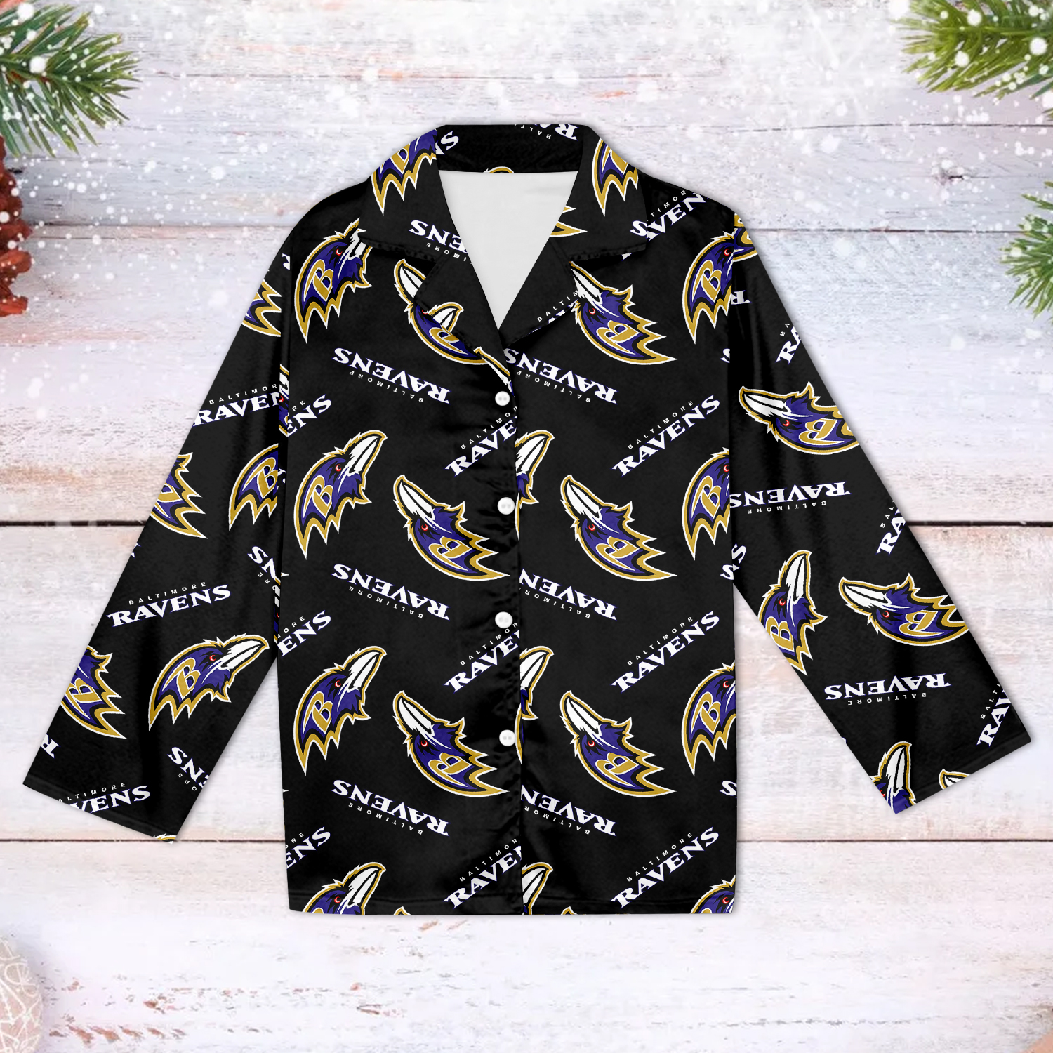 Baltimore Ravens Family Matching Pajama Set 