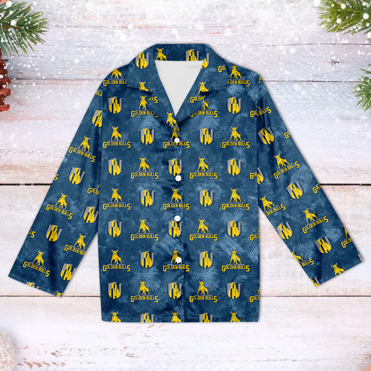 Johnson C. Smith University Family Matching Pajama Set 