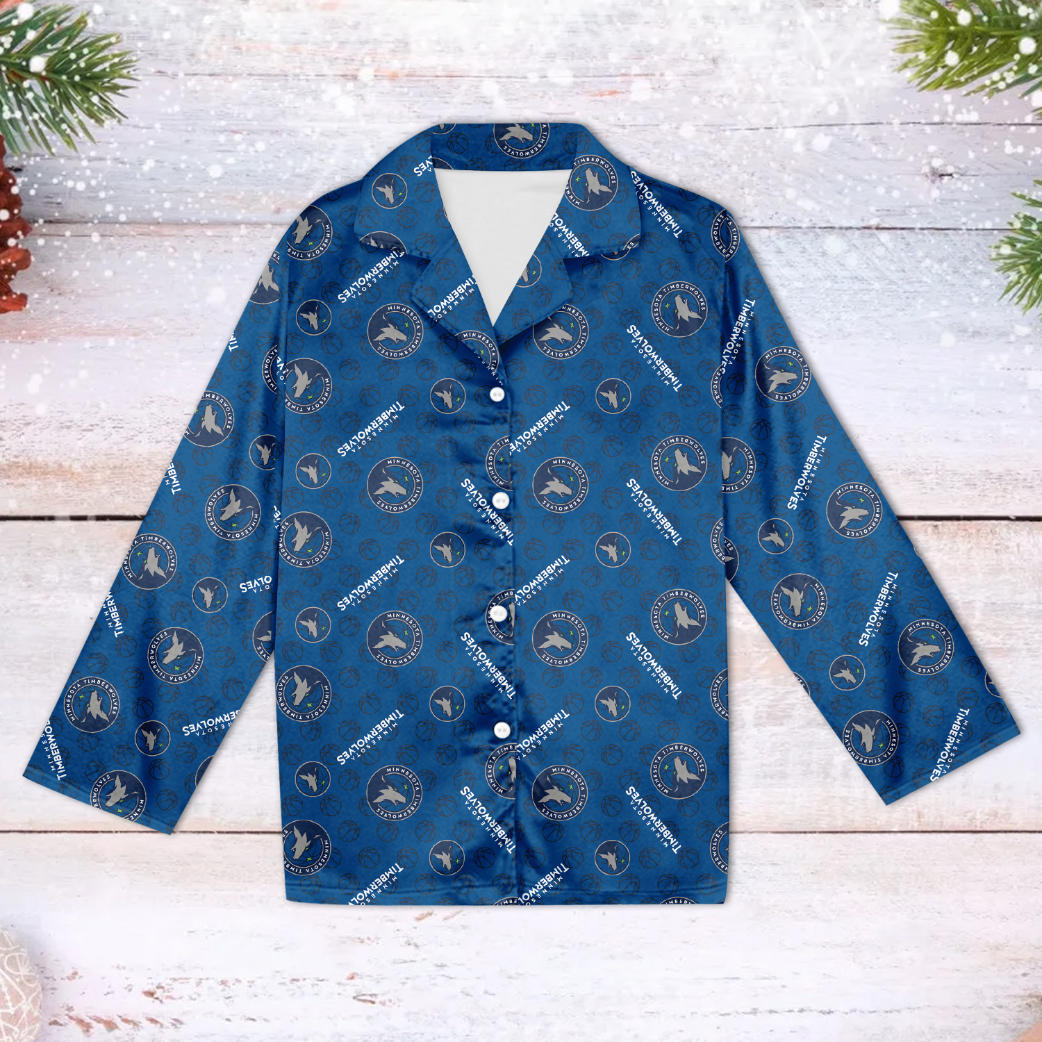 Minnesota Timberwolves Family Matching Pajama Set 