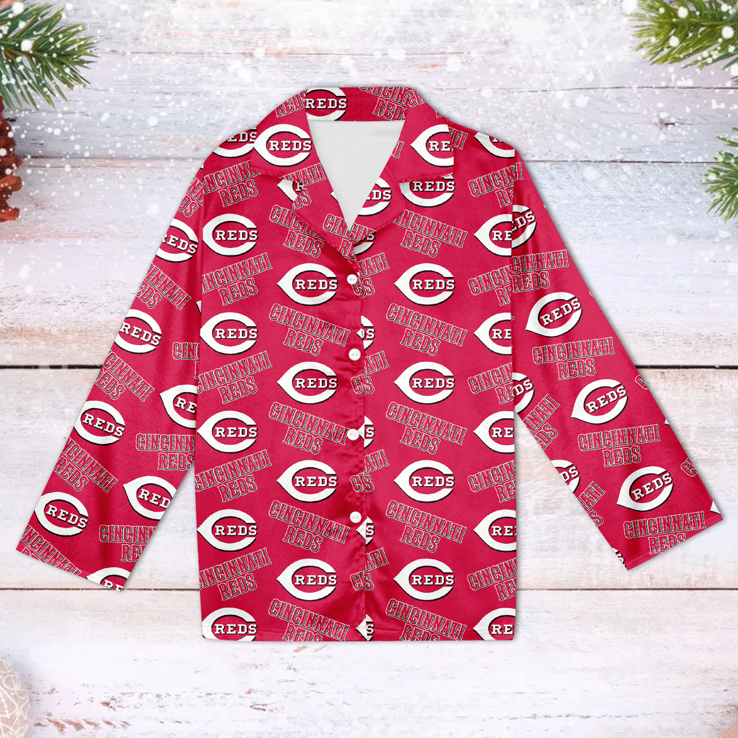 Cincinnati Reds Family Matching Pajama Set 