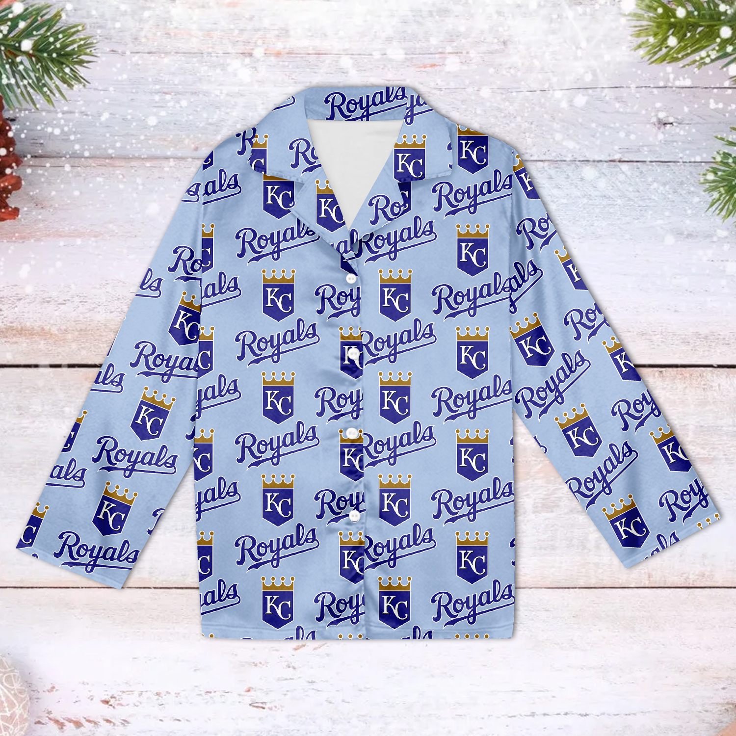 Kansas City Royals Family Matching Pajama Set 