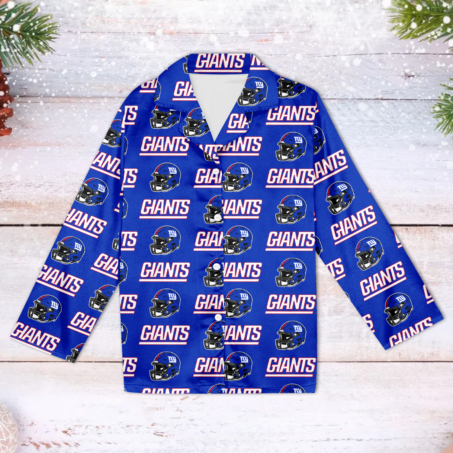 New York Giants Family Matching Pajama Set 