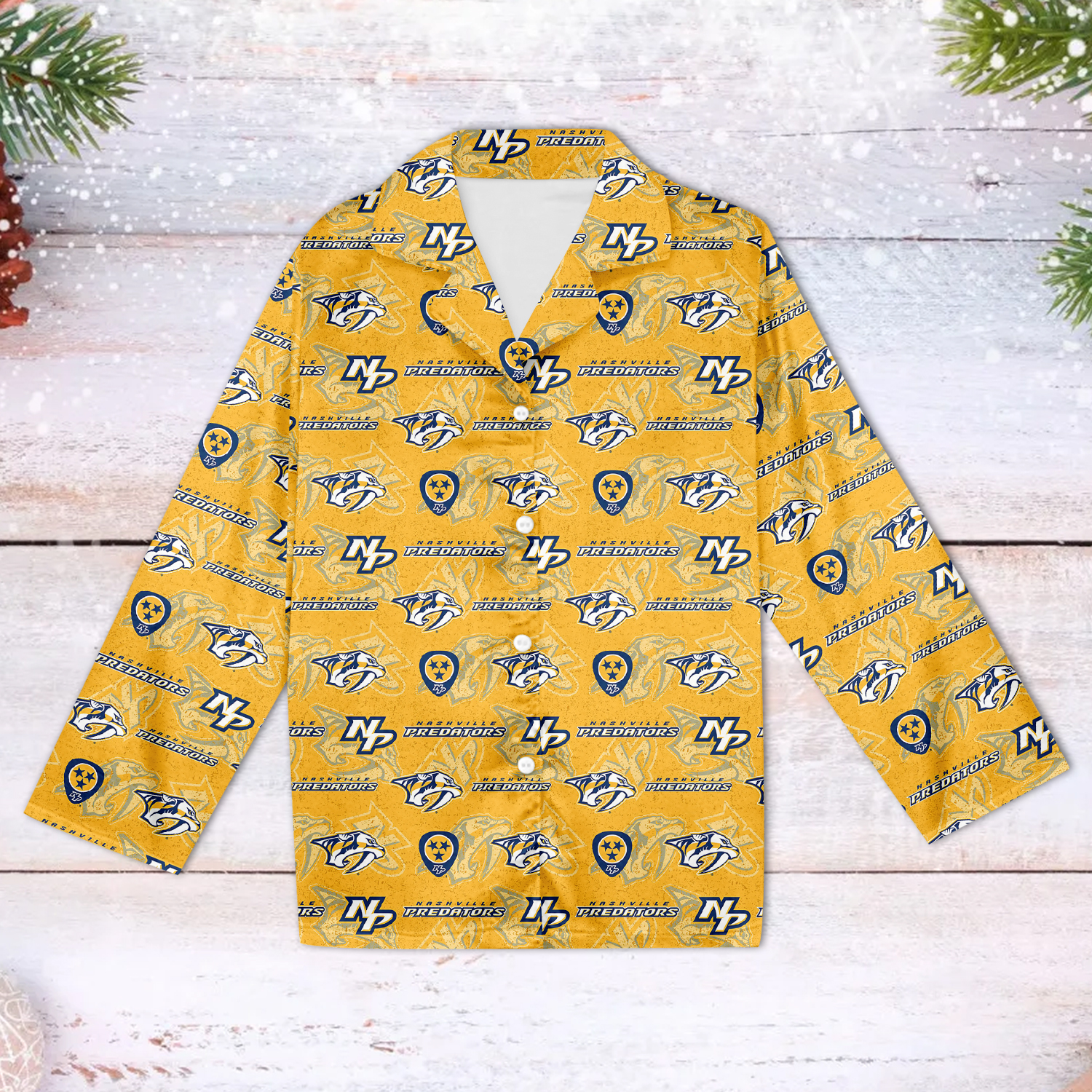Nashville Predators Family Matching Pajama Set 