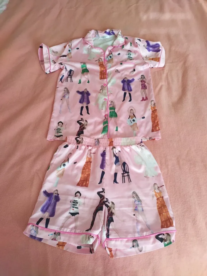 Sheshow Eras Tour Taylor Pajama Set Short