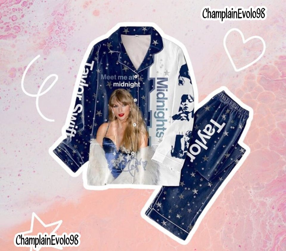 Ts Set Pajamas/ 1989 Pajama Set/ Taylor'S Swift Pajama Set/ Taylor Version Pajama Set For Women