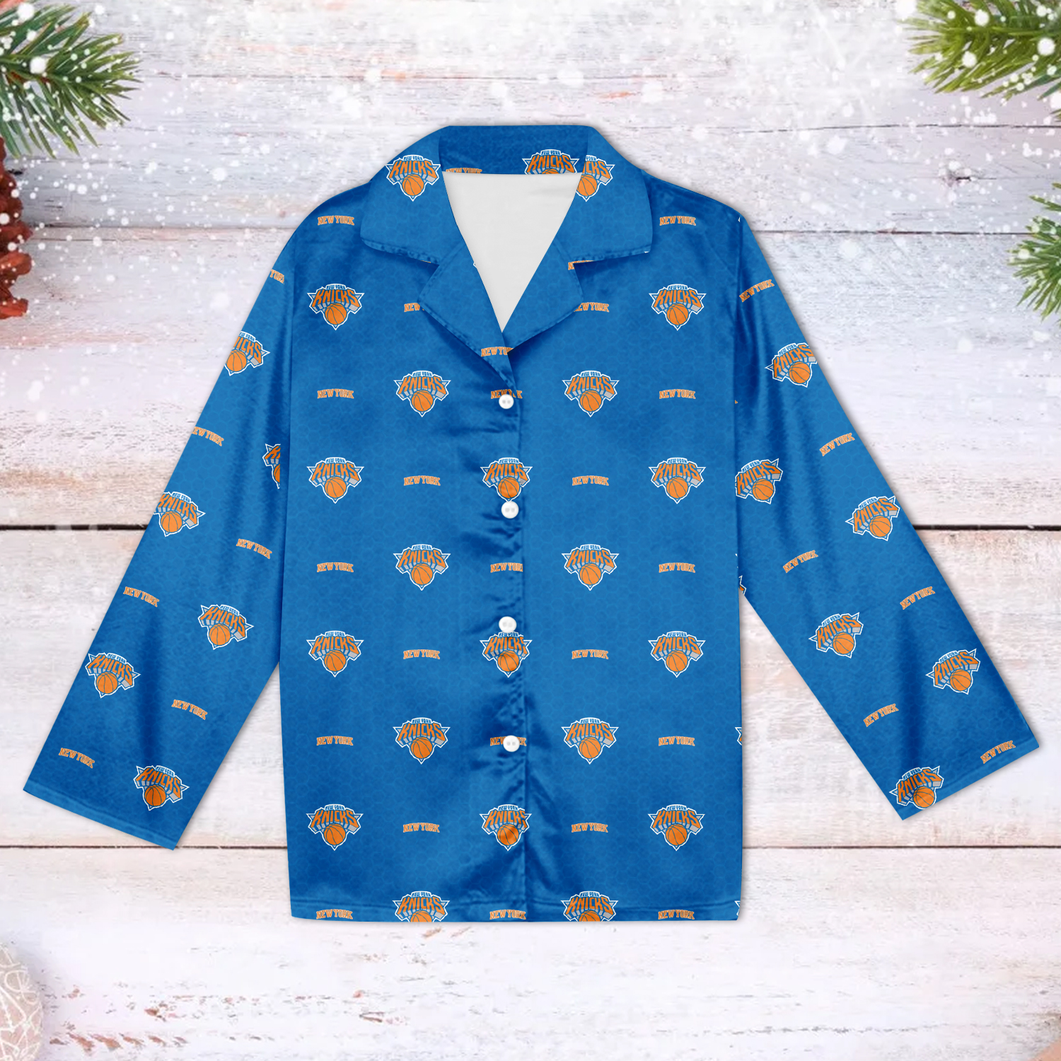 New York Knicks Family Matching Pajama Set 