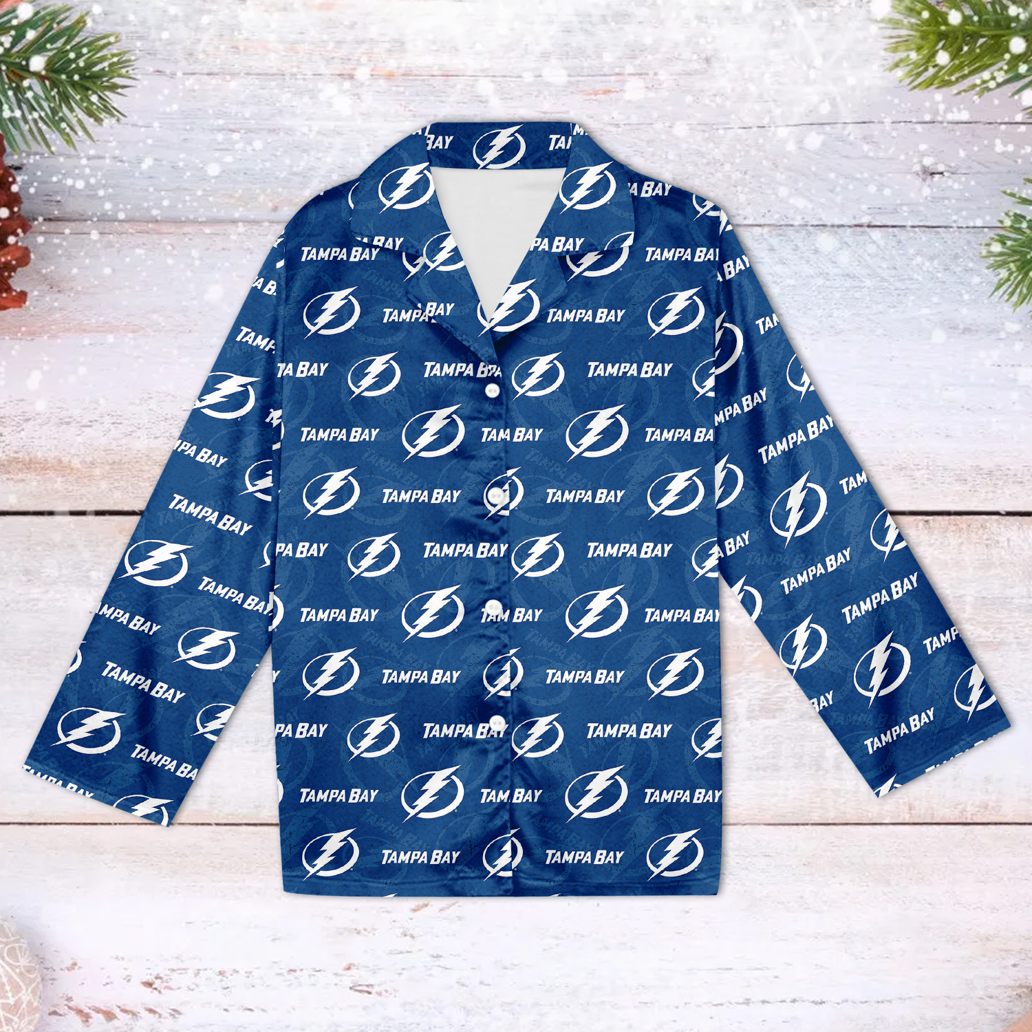 Tampa Bay Lightning Family Matching Pajama Set 