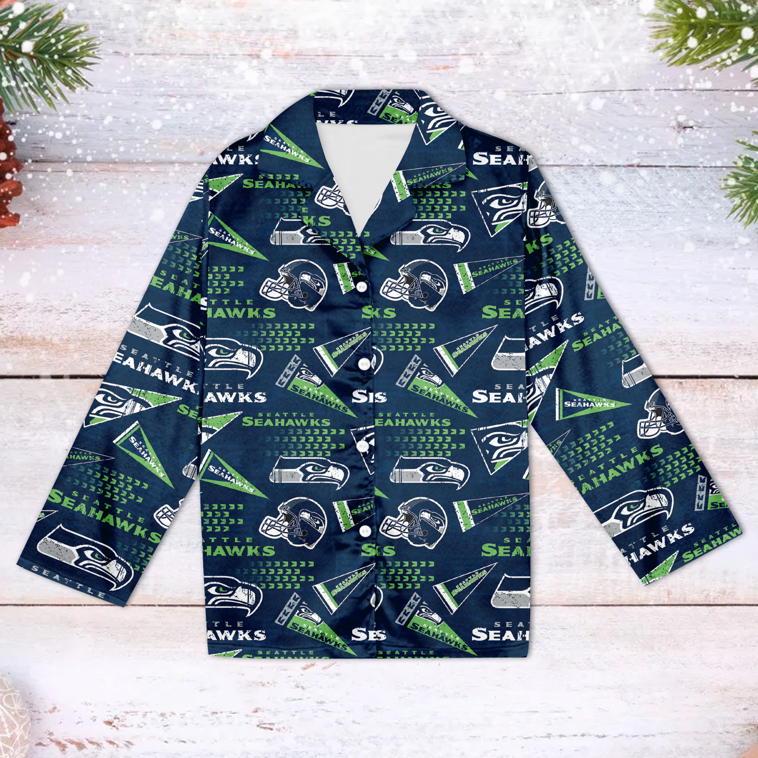 Seattle Seahawks Family Matching Pajama Set 