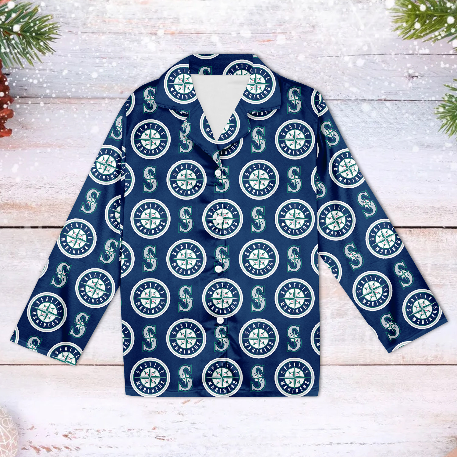 Seattle Mariners Family Matching Pajama Set 