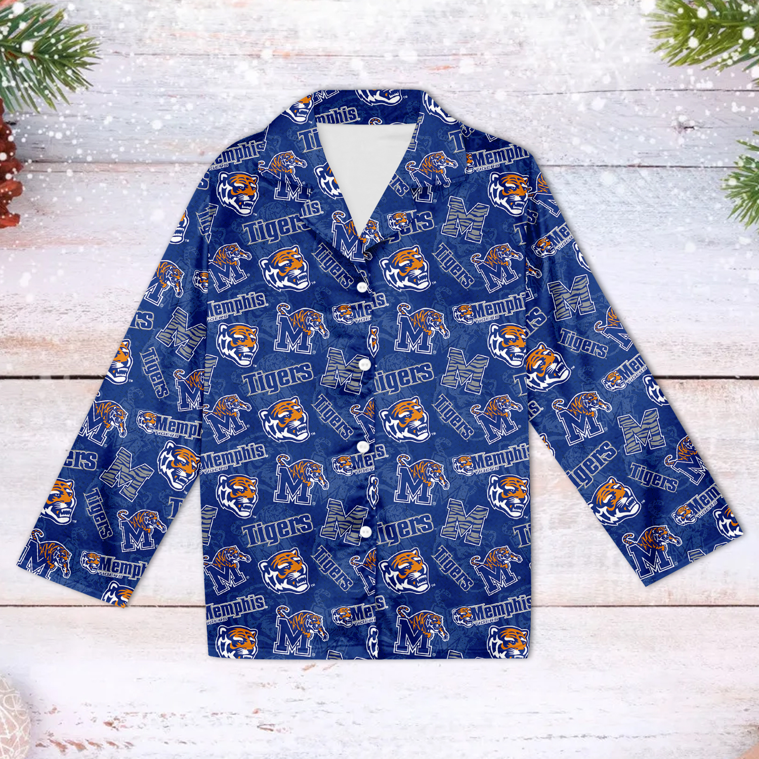 University Of Memphis Family Matching Pajama Set 