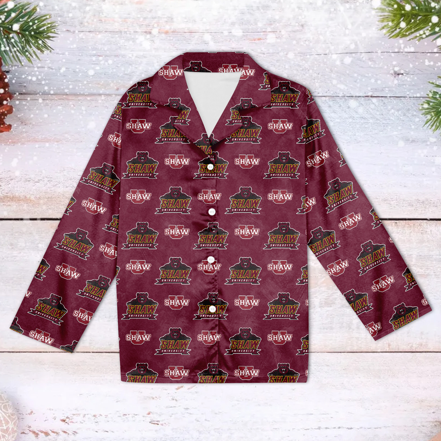 Shaw University Family Matching Pajama Set 
