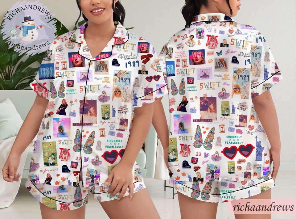 Taylor Women'S Pajama Short Set, Pajama Set