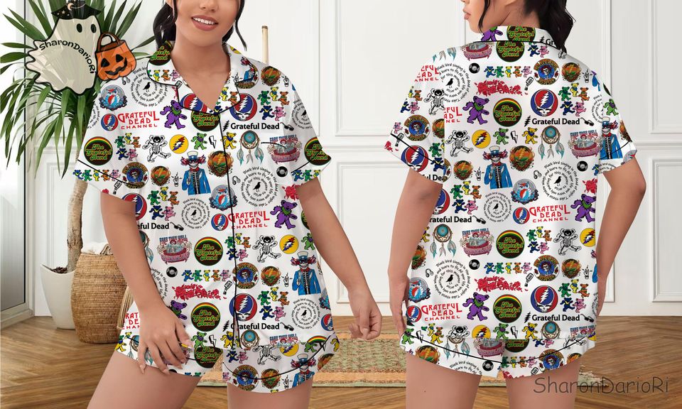 Super Mario Bros Video Game Movies Mario Gifts Silk Pajama Set