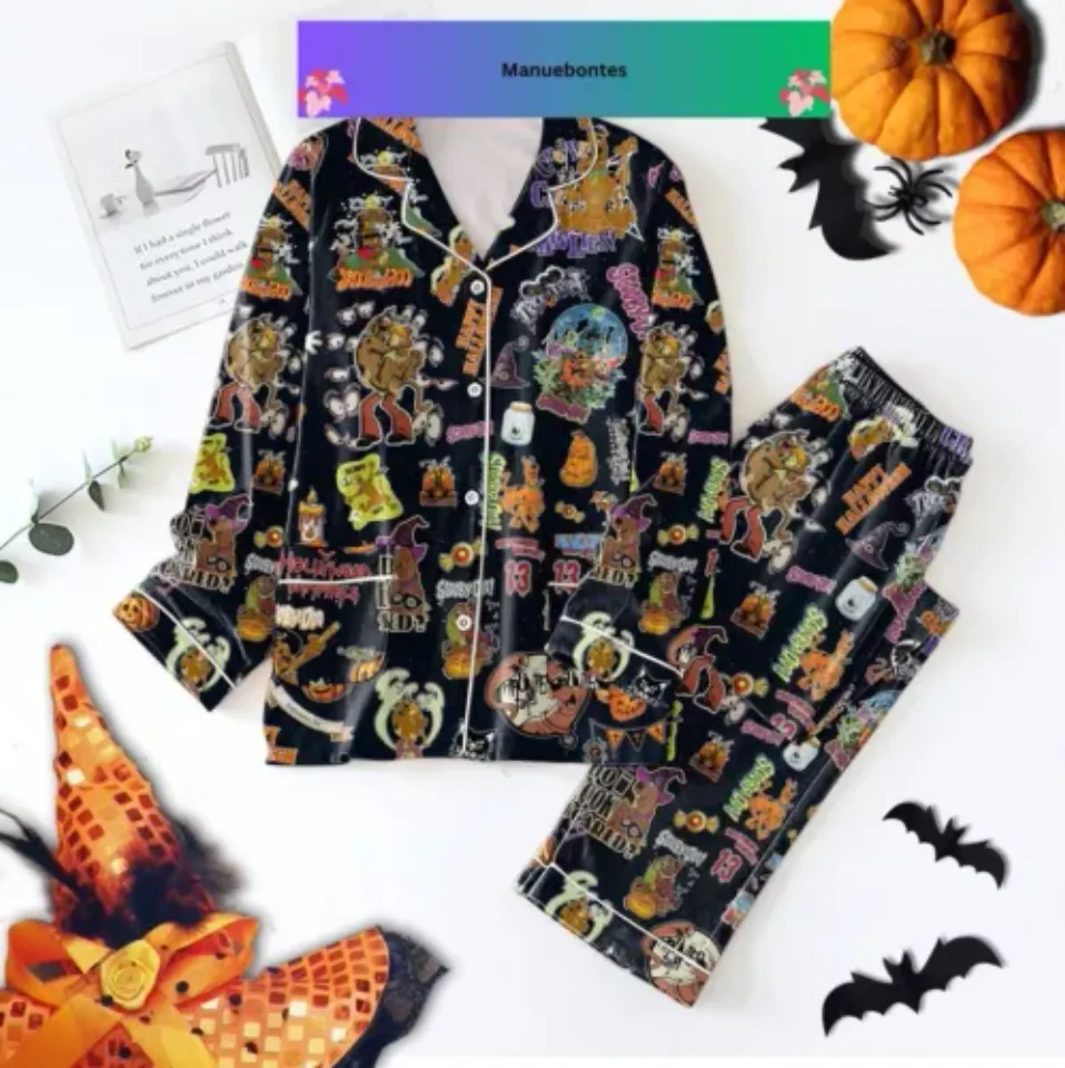 Scooby Doo Pajama Set, Pajama Set