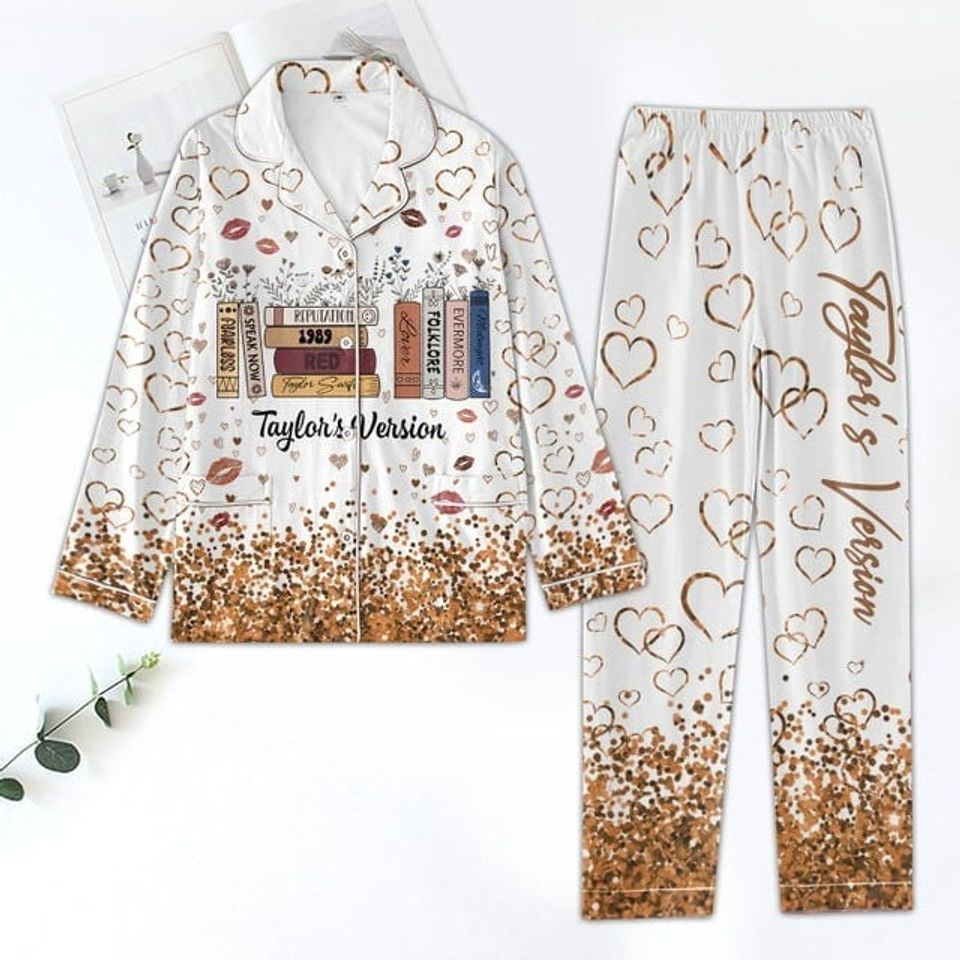 Tlsw Pajama Set, Taylor Version Pajama Set, Taylor Version The Er.As Tour Pajama Set
